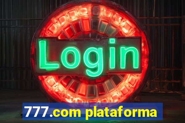 777.com plataforma