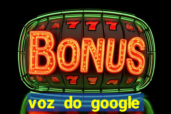 voz do google tradutor homem