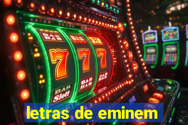 letras de eminem