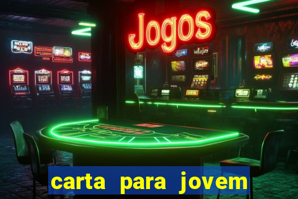 carta para jovem do ejc