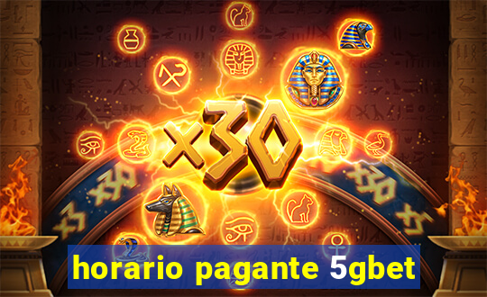 horario pagante 5gbet