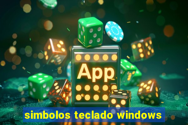 simbolos teclado windows