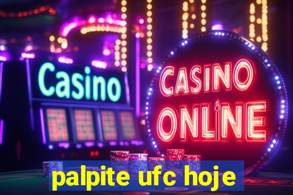 palpite ufc hoje