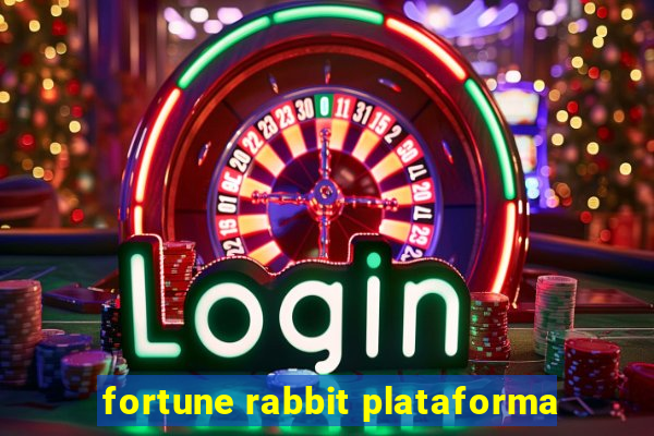 fortune rabbit plataforma