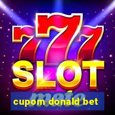 cupom donald bet