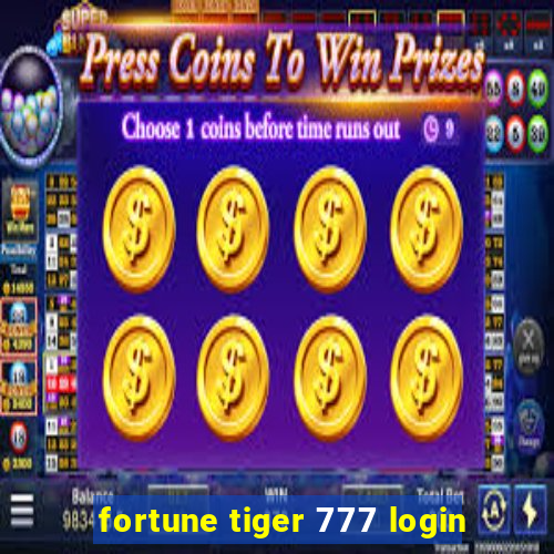 fortune tiger 777 login