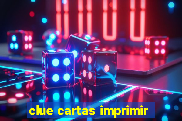 clue cartas imprimir