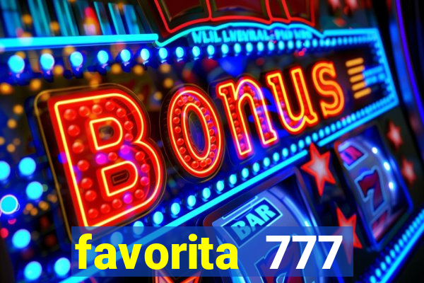 favorita 777 plataforma login