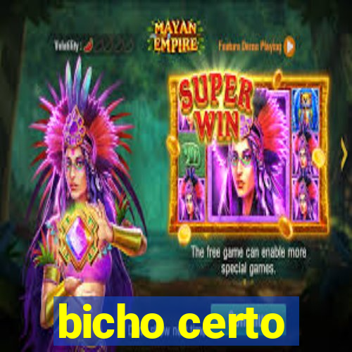 bicho certo