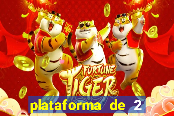 plataforma de 2 reais fortune tiger