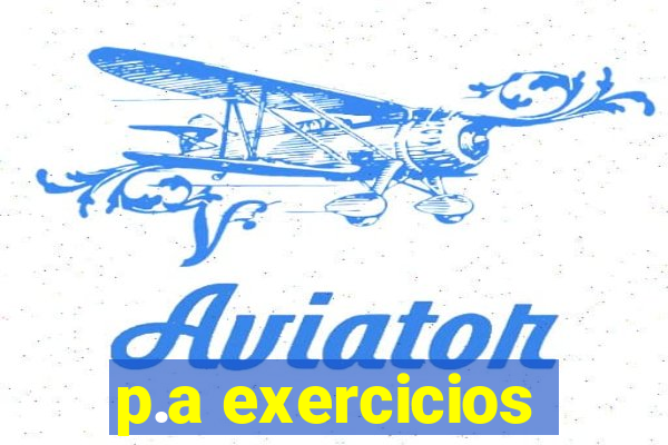 p.a exercicios