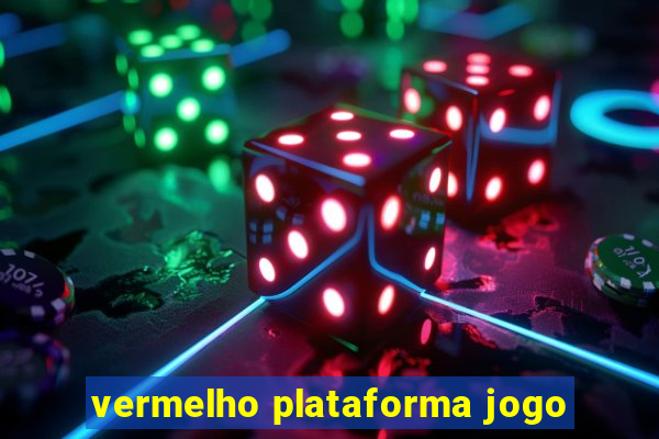 vermelho plataforma jogo