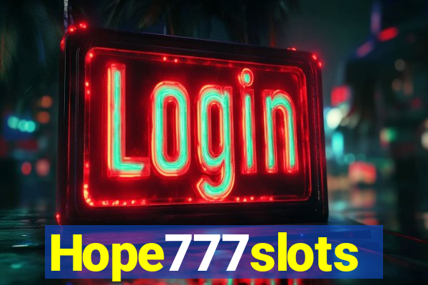 Hope777slots