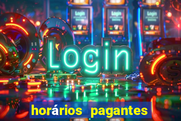 horários pagantes fortune tiger madrugada