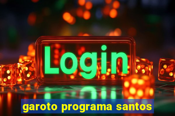 garoto programa santos